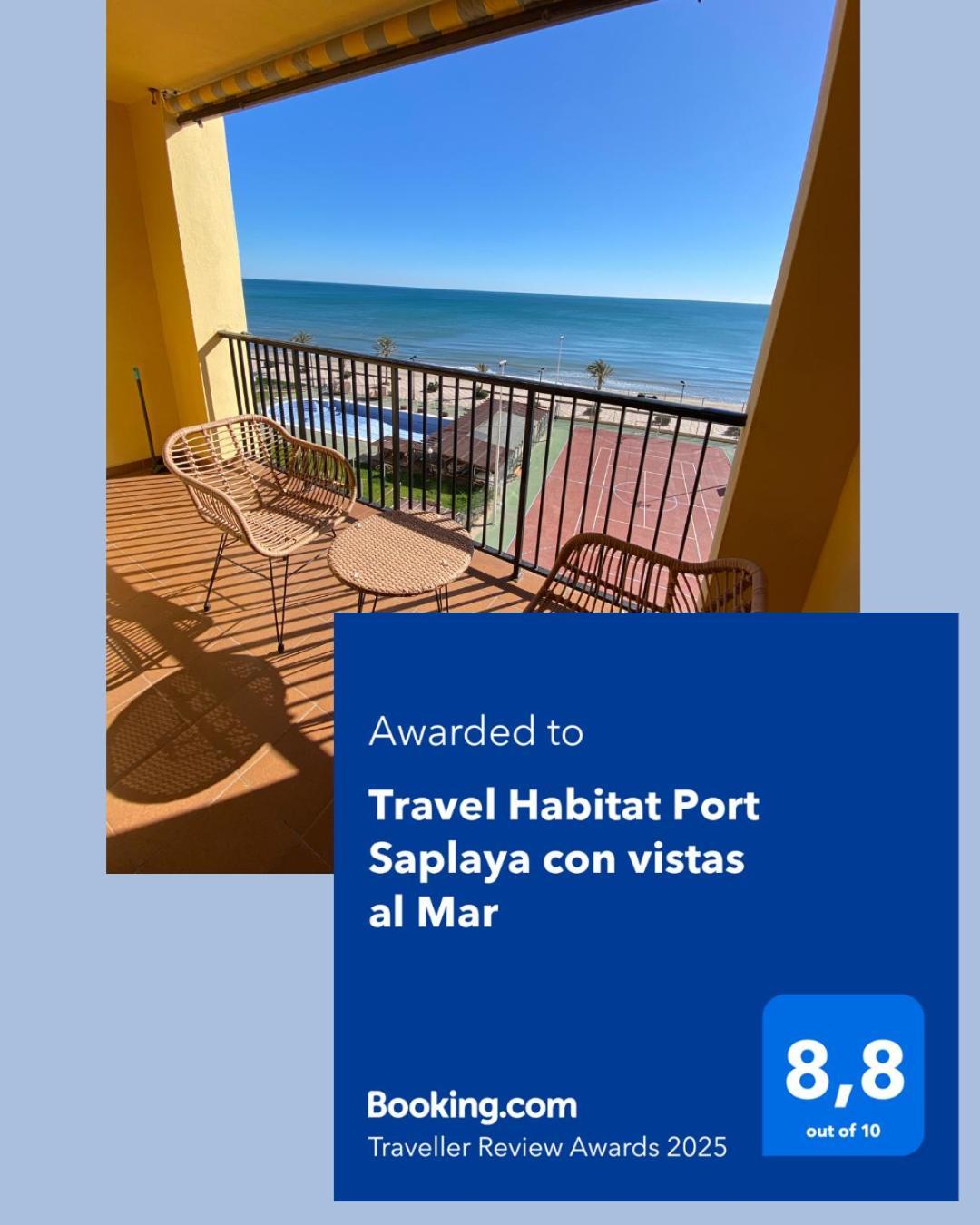 Travel Habitat Port Saplaya Con Vistas Al Mar Apartamento Exterior foto